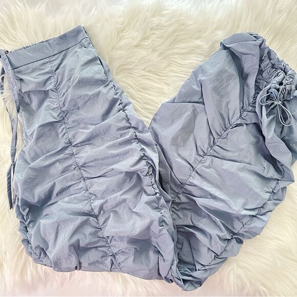 ʟɪᴋᴇ ɴᴇᴡ ᴜᴏ ʀᴜᴄʜᴇᴅ ꜰʀᴏɴᴛ ʀᴇᴛʀᴏ  ꜱᴛʏʟᴇ ʟɪɢʜᴛᴡᴇɪɢʜᴛ ʙᴀʟʟᴏᴏɴ ᴘᴀɴᴛꜱ - Picture 1 of 17